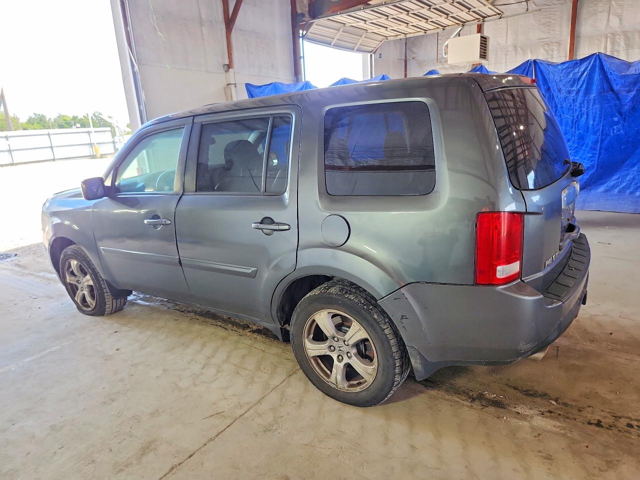 2012 Honda Pilot Exl Gray vin: 5FNYF4H55CB003331
