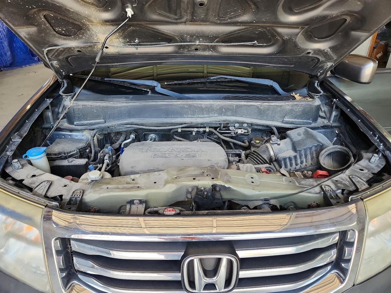 2012 Honda Pilot Exl Gray vin: 5FNYF4H55CB003331