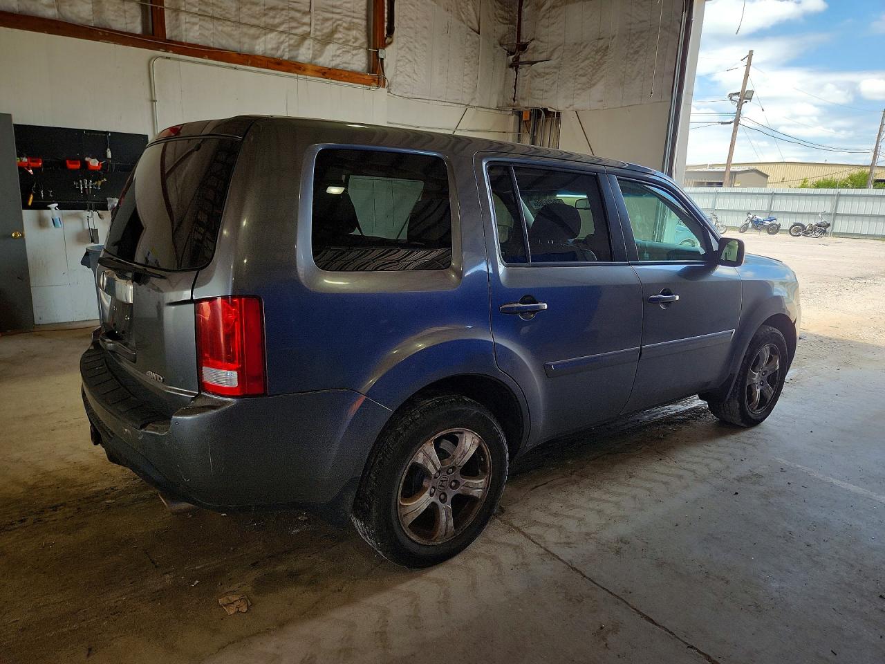 2012 Honda Pilot Exl Gray vin: 5FNYF4H55CB003331
