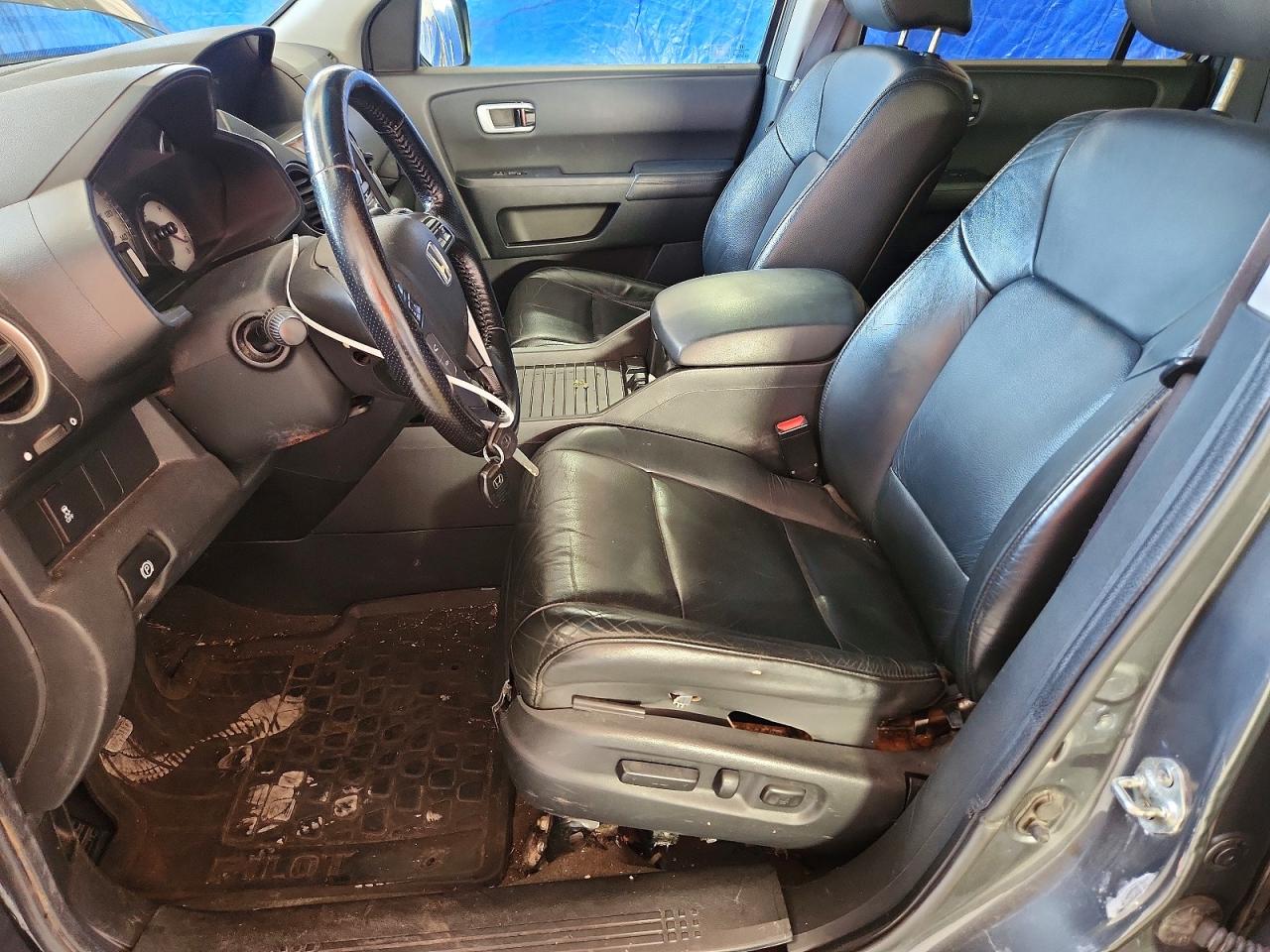 2012 Honda Pilot Exl Gray vin: 5FNYF4H55CB003331