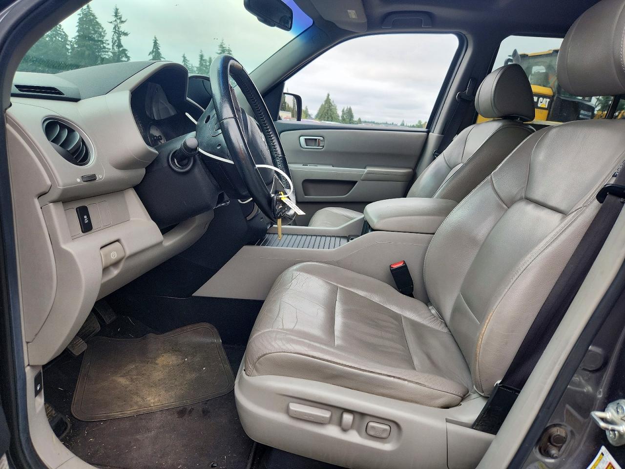2012 Honda Pilot Exl Серый vin: 5FNYF4H55CB013633