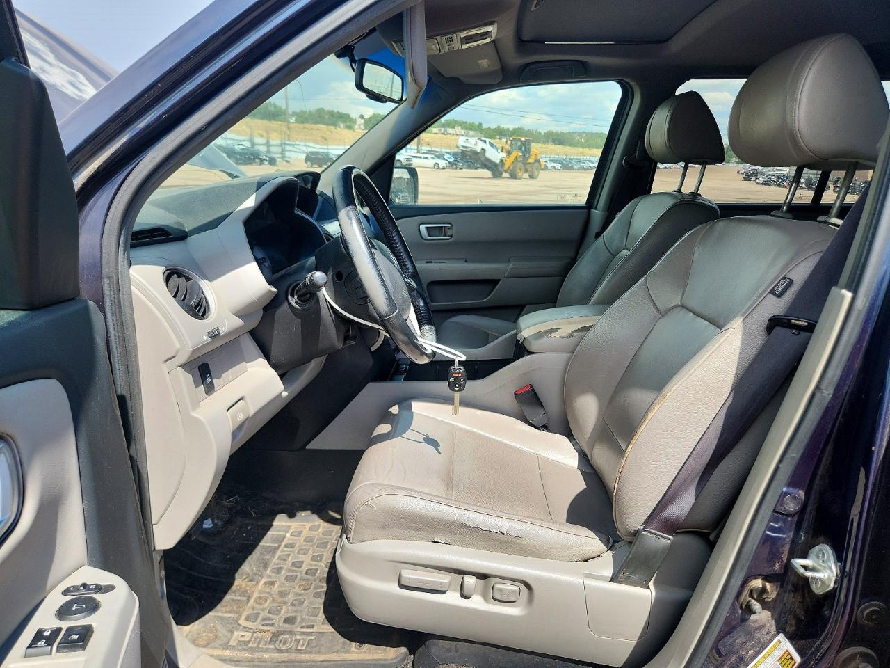 2012 Honda Pilot Exl Синий vin: 5FNYF4H55CB021277