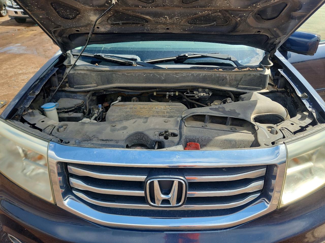 2012 Honda Pilot Exl Синий vin: 5FNYF4H55CB021277