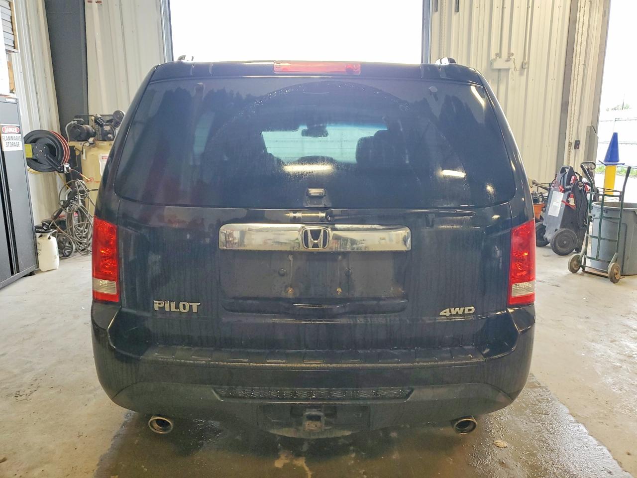 2012 Honda Pilot Exl Black vin: 5FNYF4H55CB502789