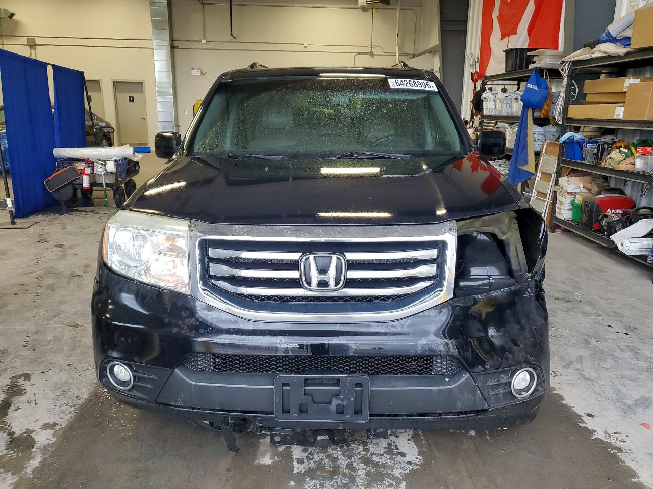 2012 Honda Pilot Exl Black vin: 5FNYF4H55CB502789