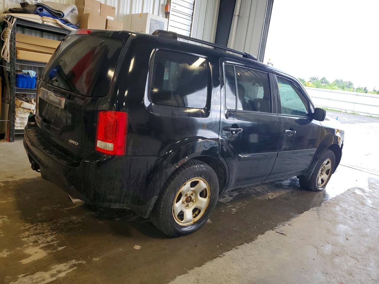 2012 Honda Pilot Exl Black vin: 5FNYF4H55CB502789