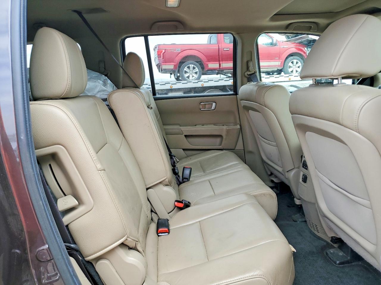 2013 Honda Pilot Exl Gray vin: 5FNYF4H55DB031390