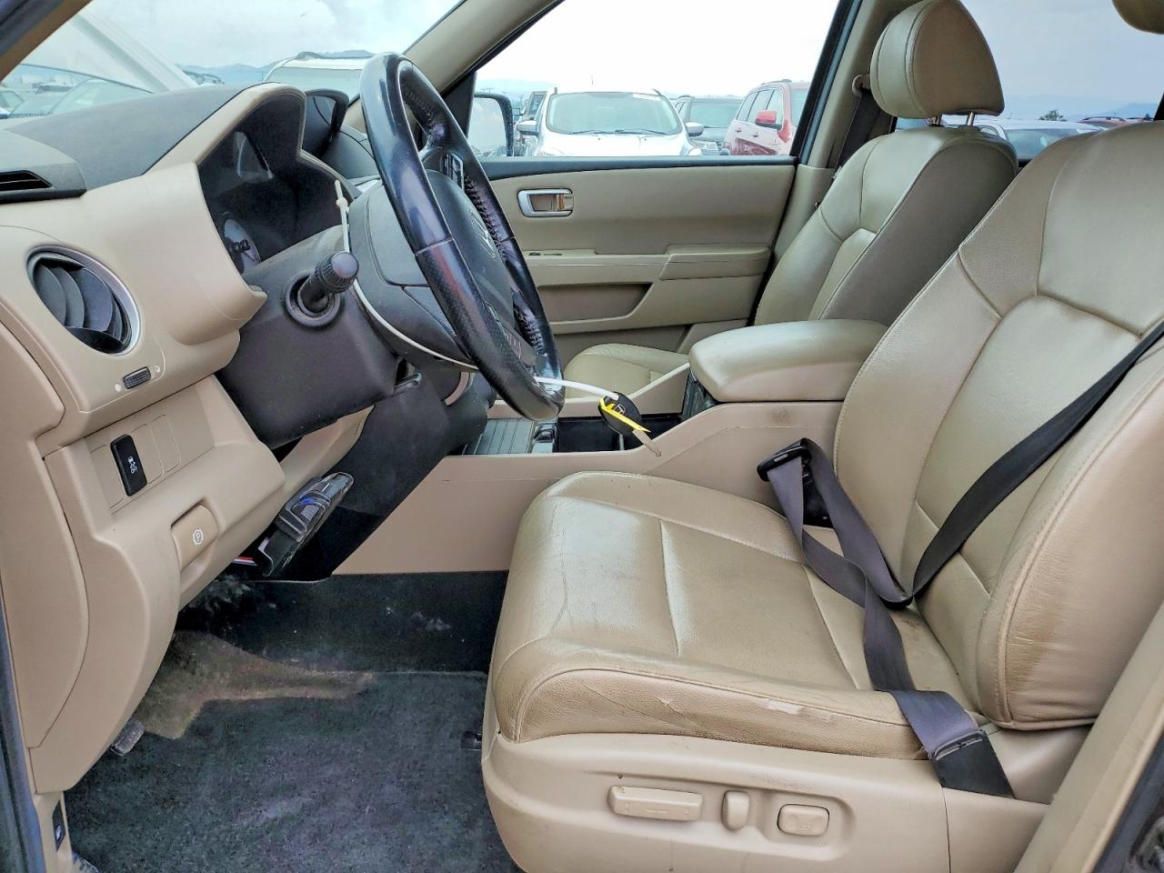 2013 Honda Pilot Exl Gray vin: 5FNYF4H55DB031390