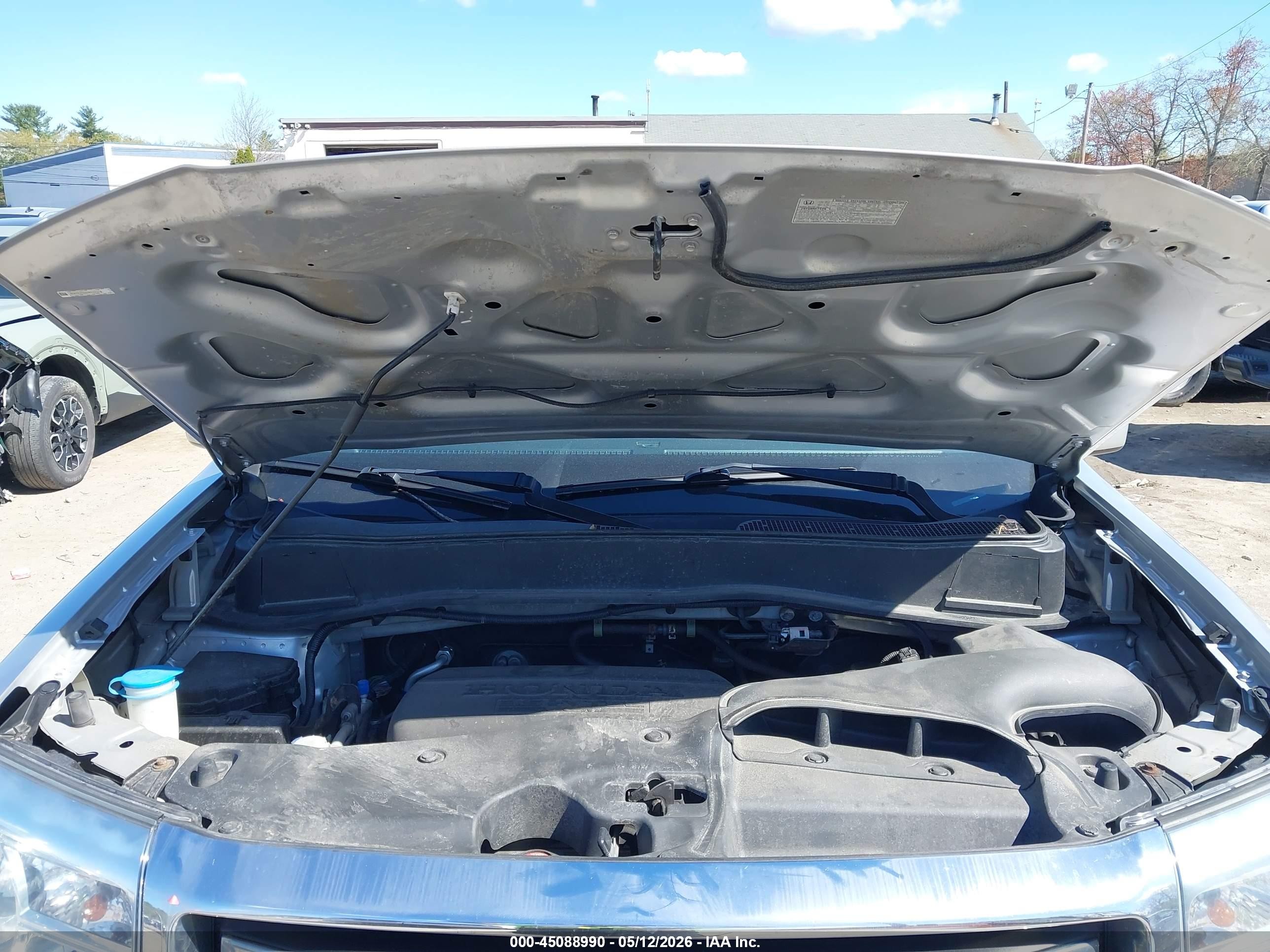2013 Honda Pilot Ex-l Серебряный vin: 5FNYF4H55DB040378