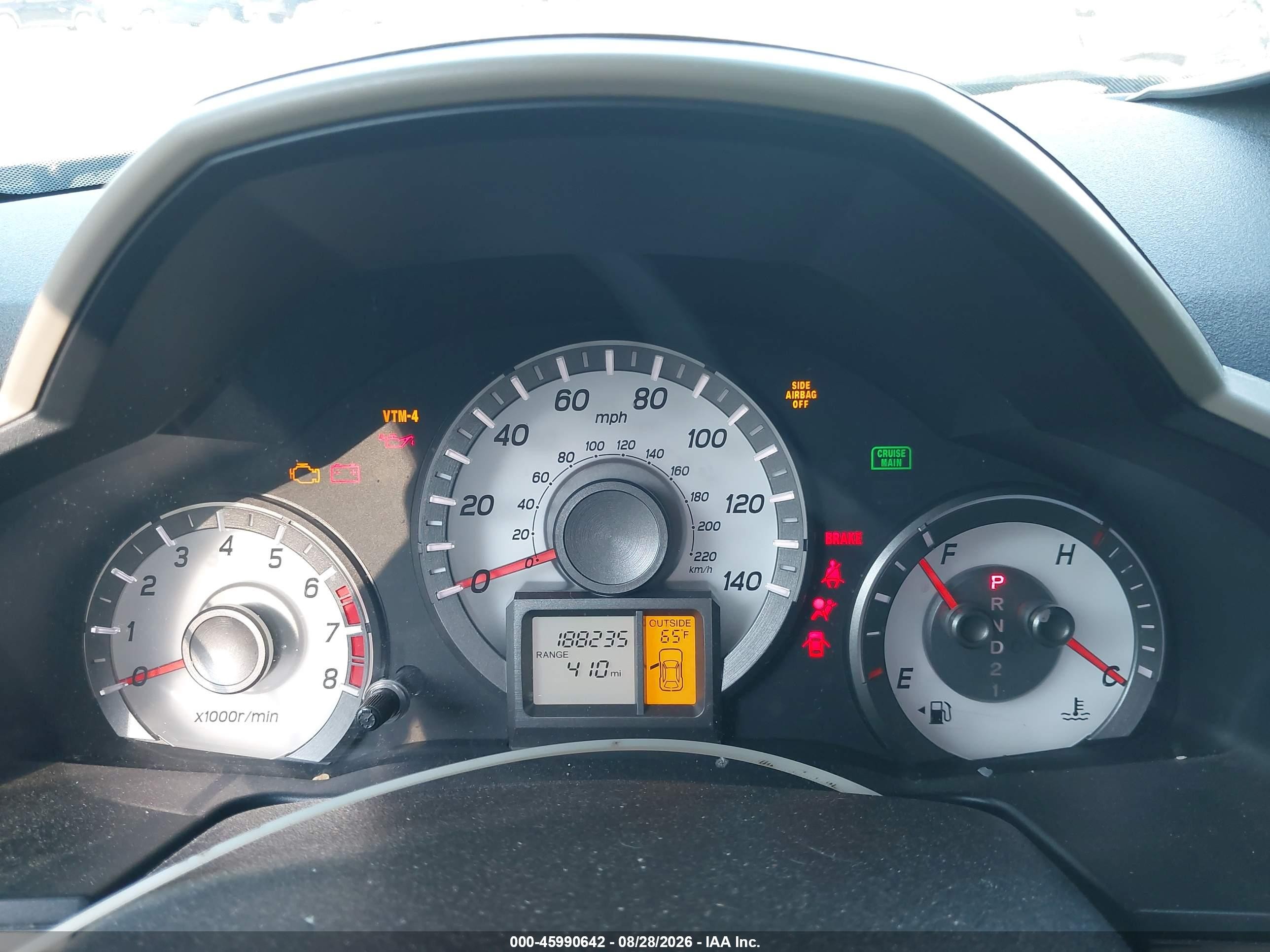2013 Honda Pilot Ex-l Gray vin: 5FNYF4H55DB045886