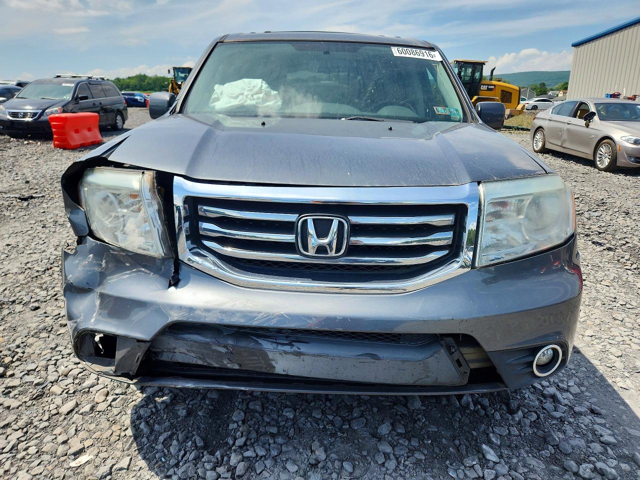 2013 Honda Pilot Exl Charcoal vin: 5FNYF4H55DB066592