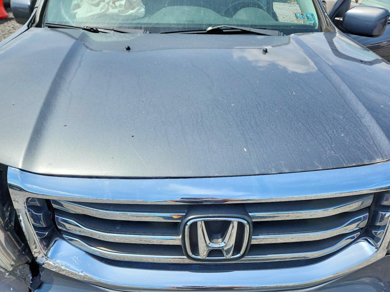 2013 Honda Pilot Exl Charcoal vin: 5FNYF4H55DB066592
