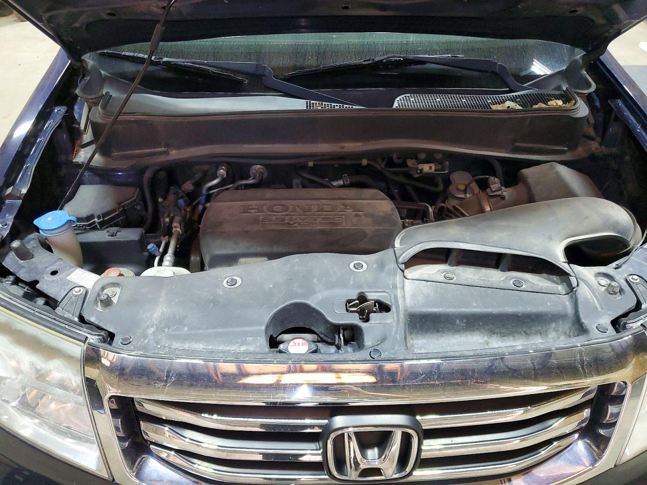 2013 Honda Pilot Exl Blue vin: 5FNYF4H55DB077320