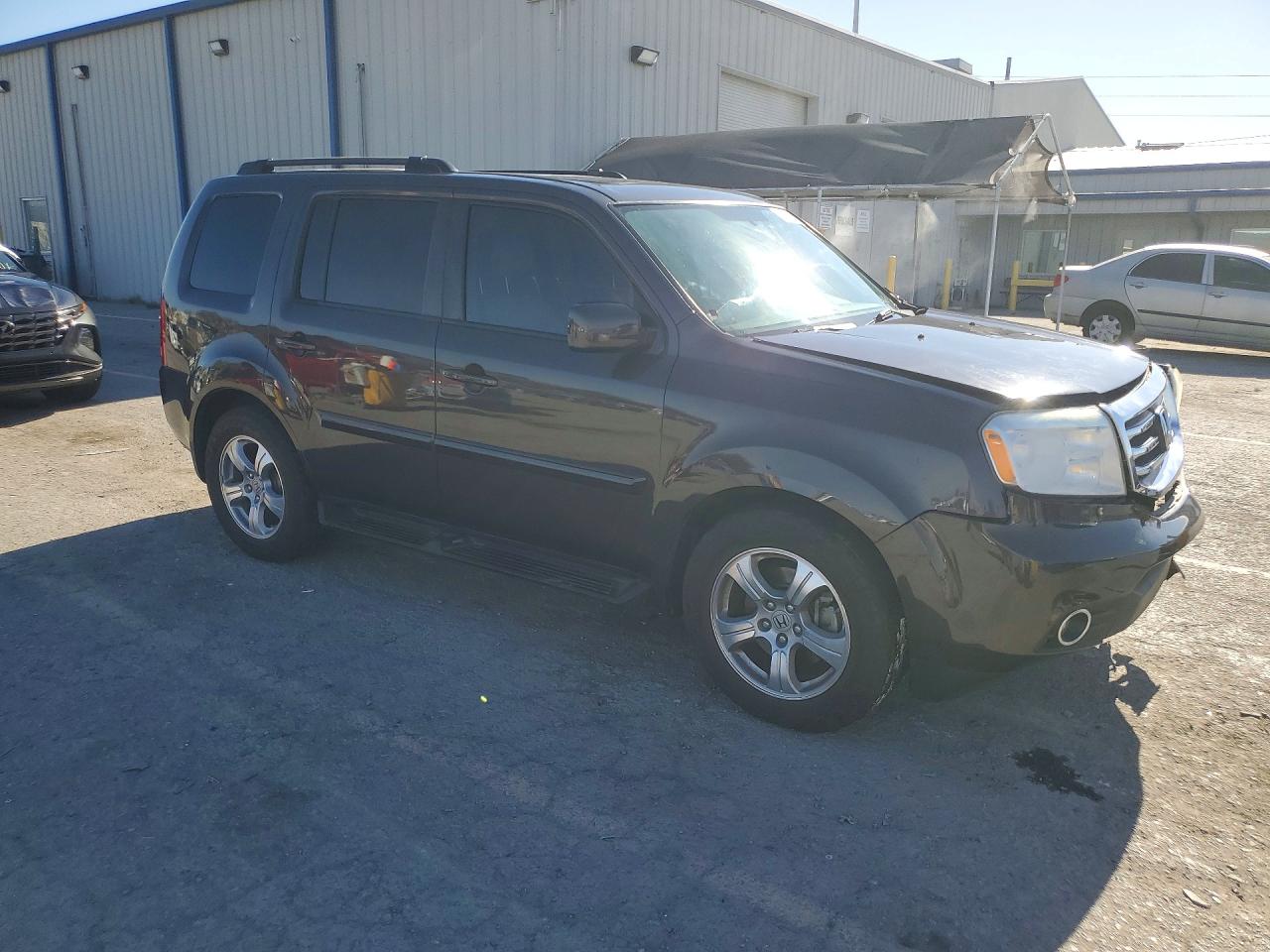 2013 Honda Pilot Exl Brown vin: 5FNYF4H55DB077916