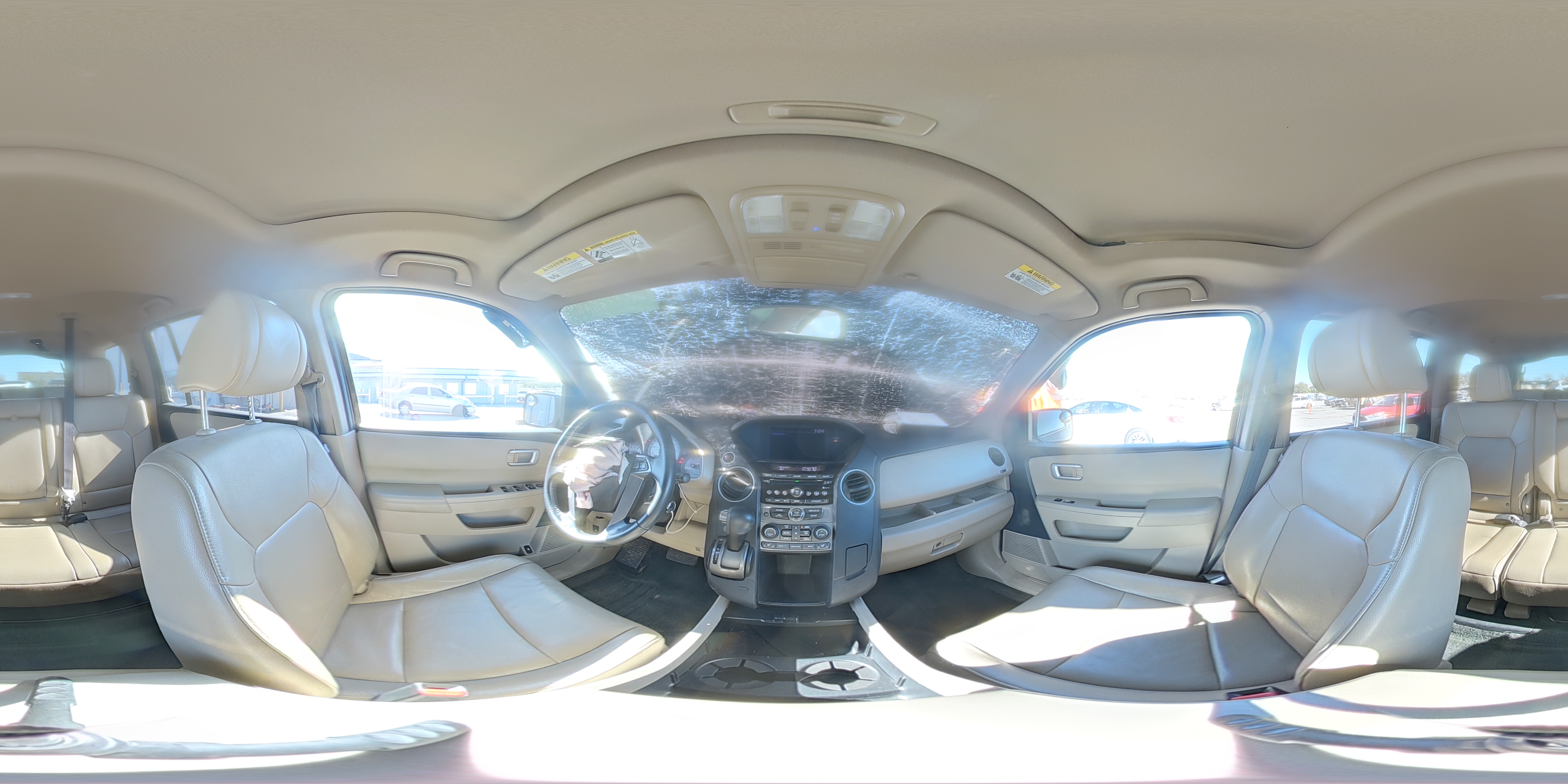 2013 Honda Pilot Exl Brown vin: 5FNYF4H55DB077916