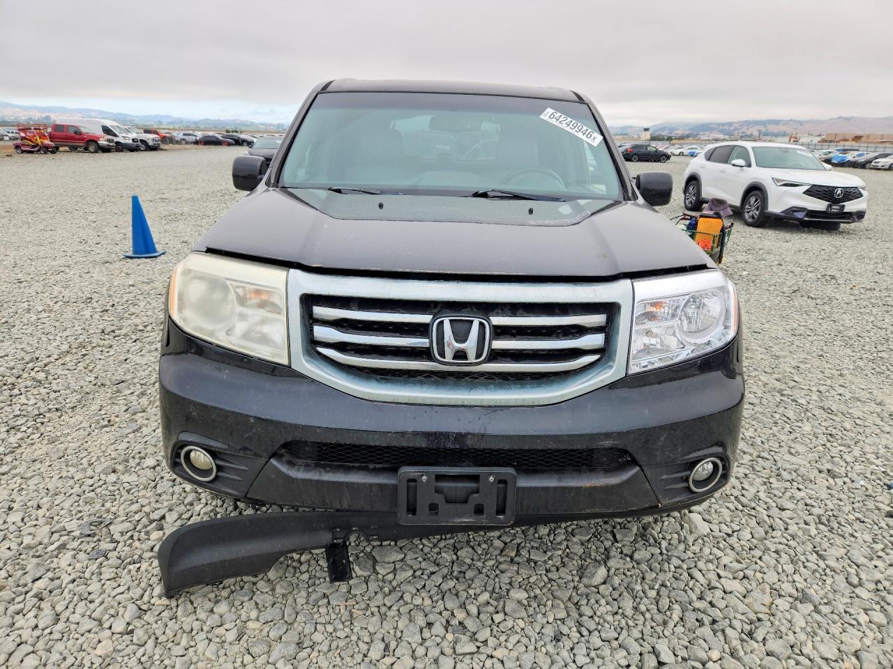 2014 Honda Pilot Exl Black vin: 5FNYF4H55EB003428