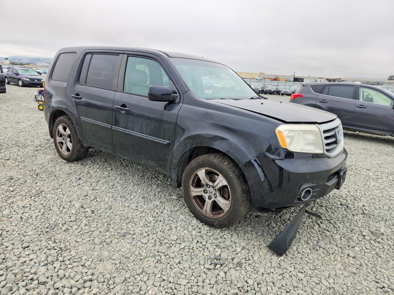 2014 Honda Pilot Exl Black vin: 5FNYF4H55EB003428