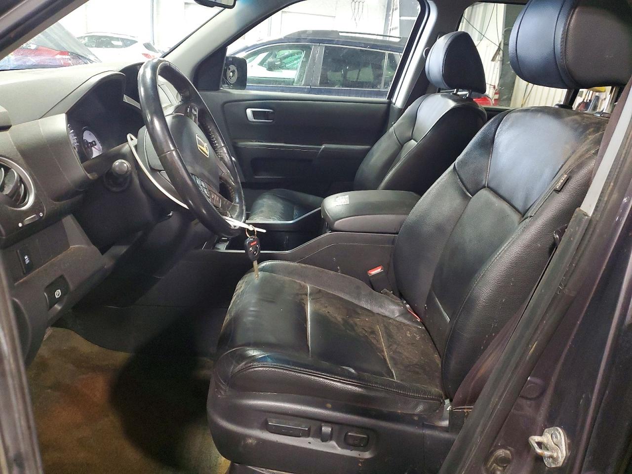 2014 Honda Pilot Exl Gray vin: 5FNYF4H55EB019645
