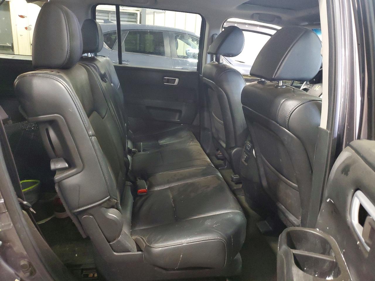 2014 Honda Pilot Exl Gray vin: 5FNYF4H55EB019645