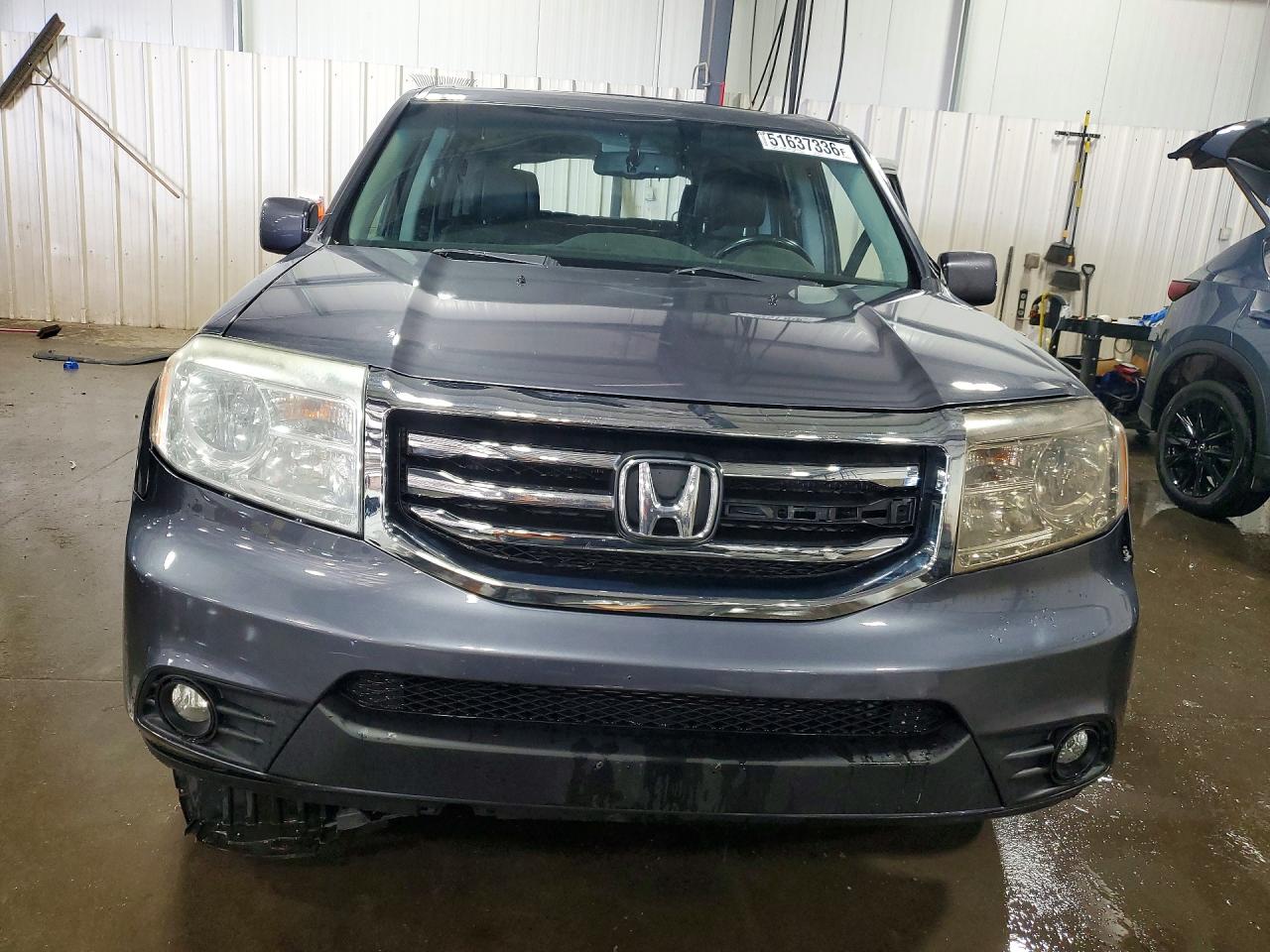 2014 Honda Pilot Exl Gray vin: 5FNYF4H55EB019645