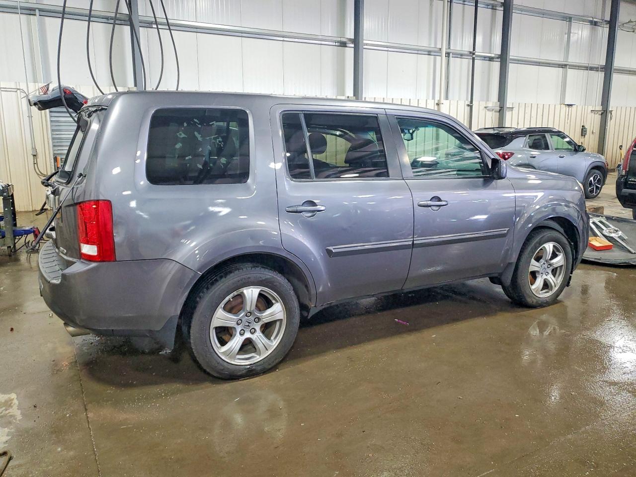 2014 Honda Pilot Exl Gray vin: 5FNYF4H55EB019645