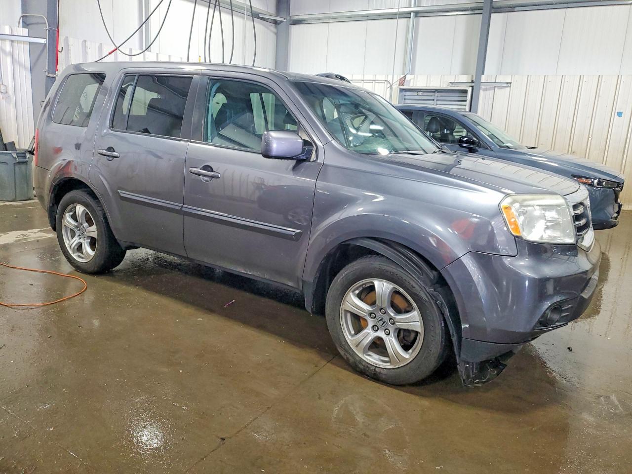 2014 Honda Pilot Exl Gray vin: 5FNYF4H55EB019645