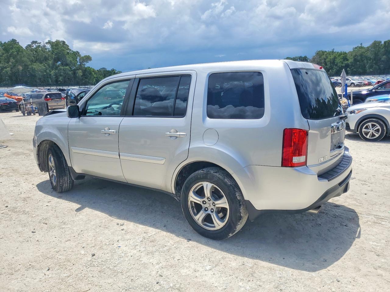 2014 Honda Pilot Exl Silver vin: 5FNYF4H55EB022612