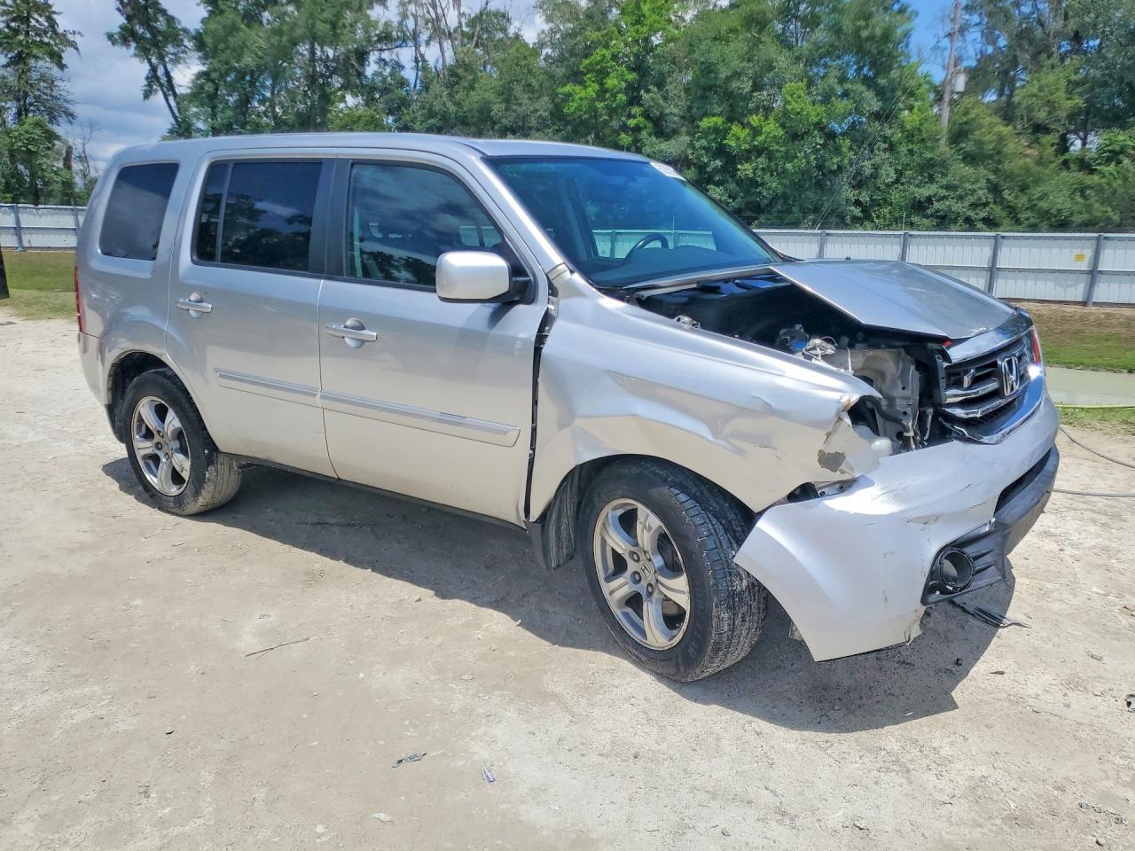 2014 Honda Pilot Exl Silver vin: 5FNYF4H55EB022612