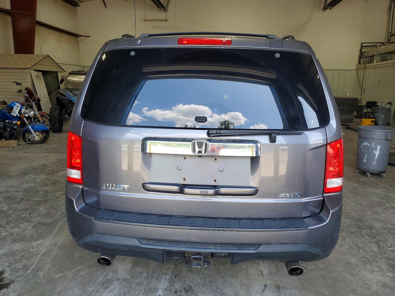 2014 Honda Pilot Exl Charcoal vin: 5FNYF4H55EB023047