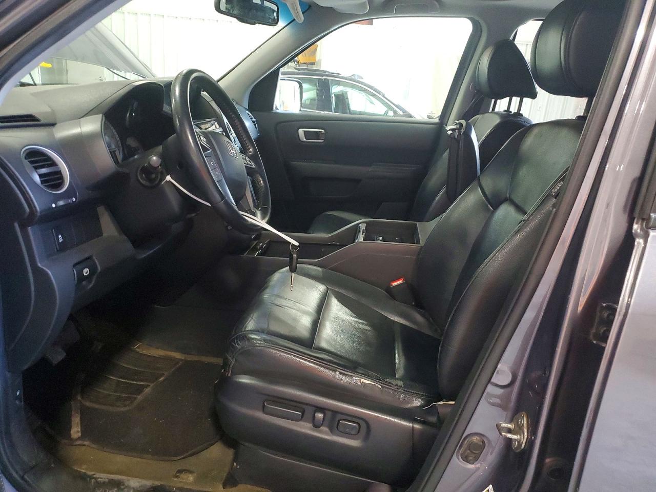 2014 Honda Pilot Exl Charcoal vin: 5FNYF4H55EB023047