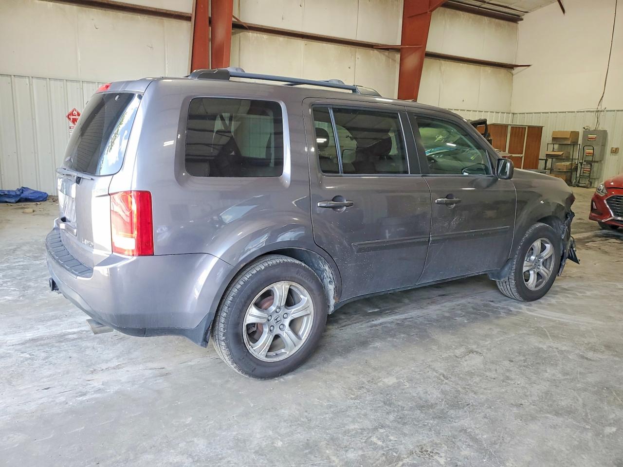 2014 Honda Pilot Exl Charcoal vin: 5FNYF4H55EB023047