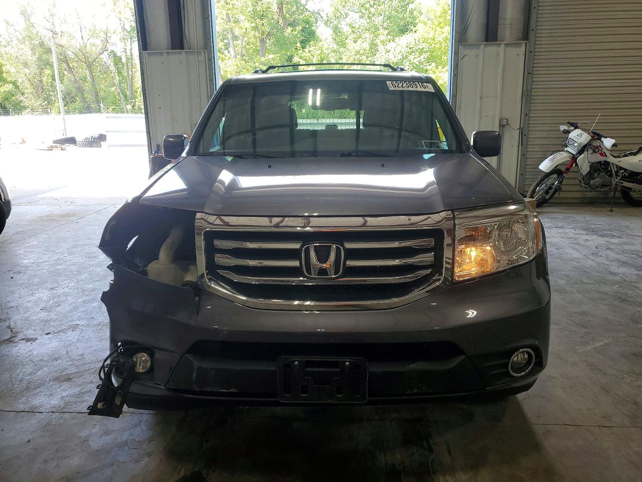 2014 Honda Pilot Exl Charcoal vin: 5FNYF4H55EB023047
