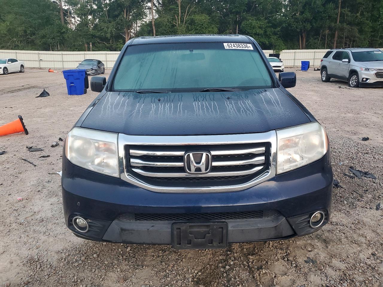 2014 Honda Pilot Exl Синий vin: 5FNYF4H55EB024912