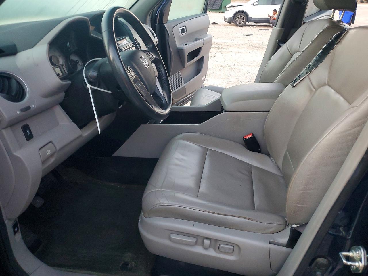 2014 Honda Pilot Exl Синий vin: 5FNYF4H55EB024912