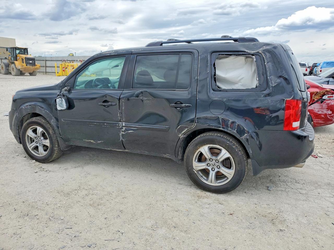 2014 Honda Pilot Exl Black vin: 5FNYF4H55EB035666