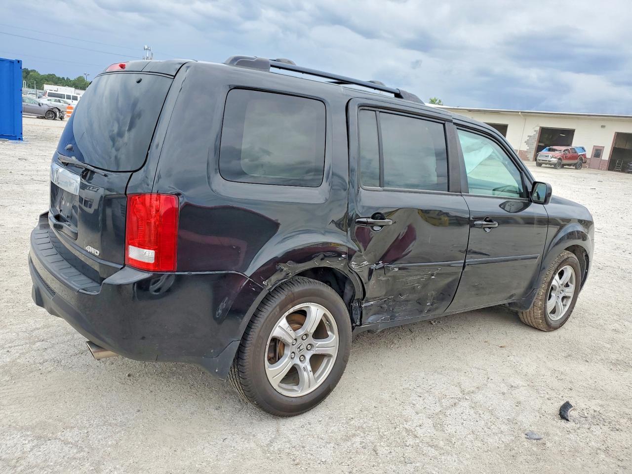 2014 Honda Pilot Exl Black vin: 5FNYF4H55EB035666