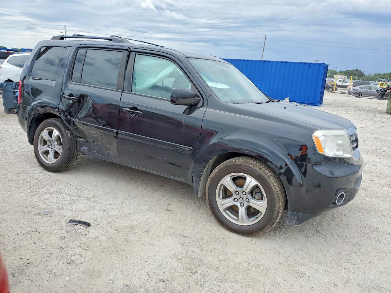 2014 Honda Pilot Exl Black vin: 5FNYF4H55EB035666
