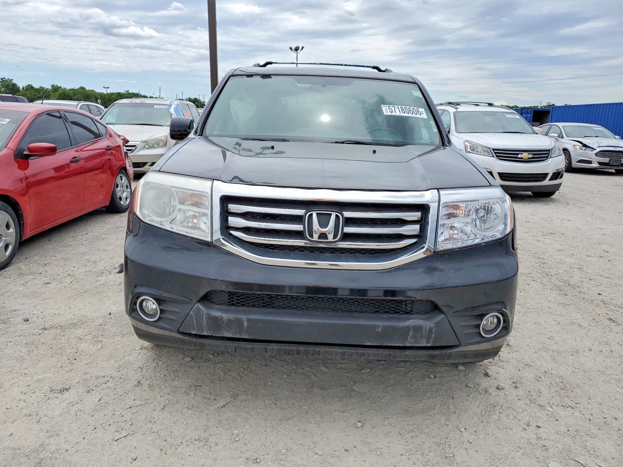 2014 Honda Pilot Exl Black vin: 5FNYF4H55EB035666