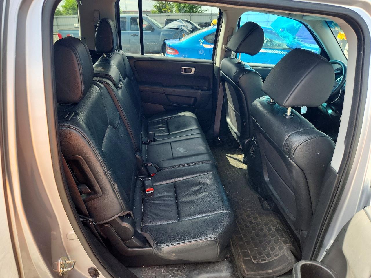 2014 Honda Pilot Exl Silver vin: 5FNYF4H55EB049969