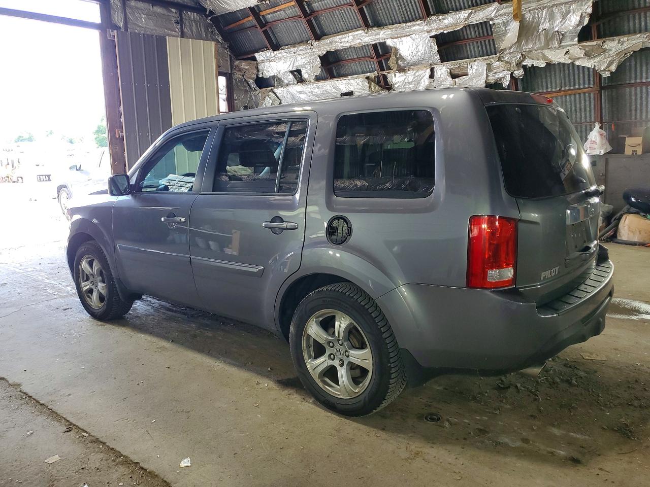 2014 Honda Pilot Exl Серый vin: 5FNYF4H55EB054279