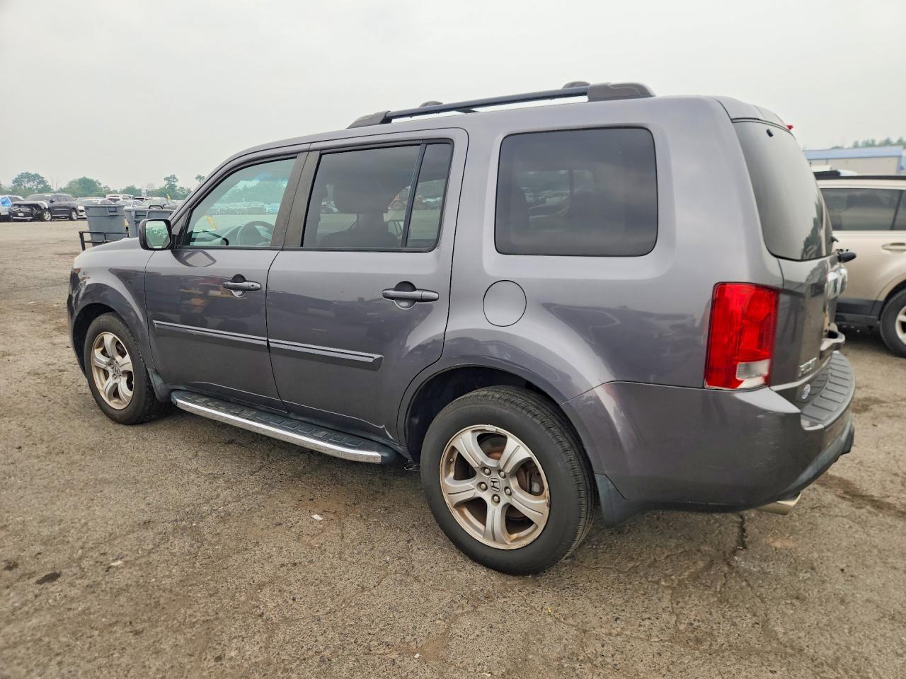2014 Honda Pilot Exl Gray vin: 5FNYF4H55EB057361