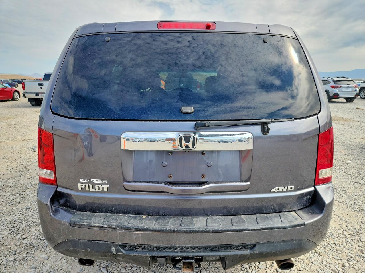 2015 Honda Pilot Exl Gray vin: 5FNYF4H55FB007724