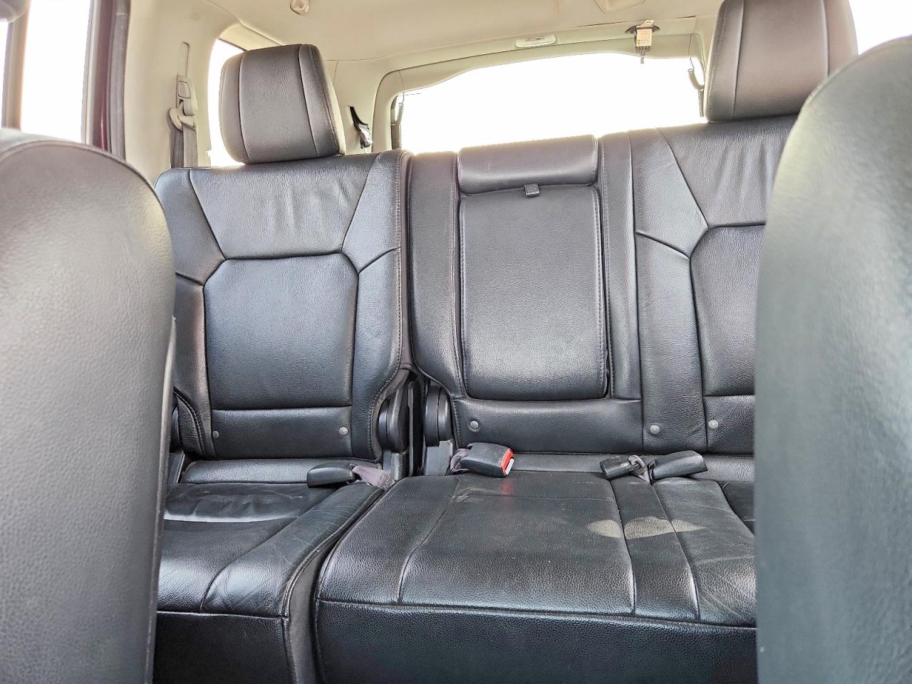 2015 Honda Pilot Exl Burgundy vin: 5FNYF4H55FB015628