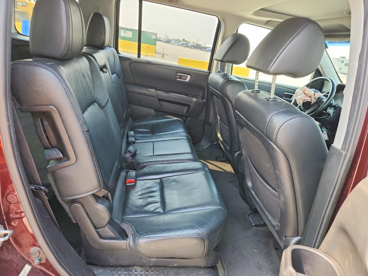 2015 Honda Pilot Exl Burgundy vin: 5FNYF4H55FB015628