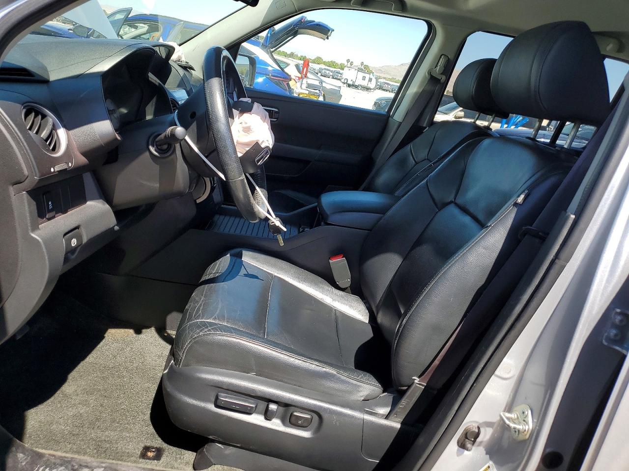 2015 Honda Pilot Exl Silver vin: 5FNYF4H55FB042599