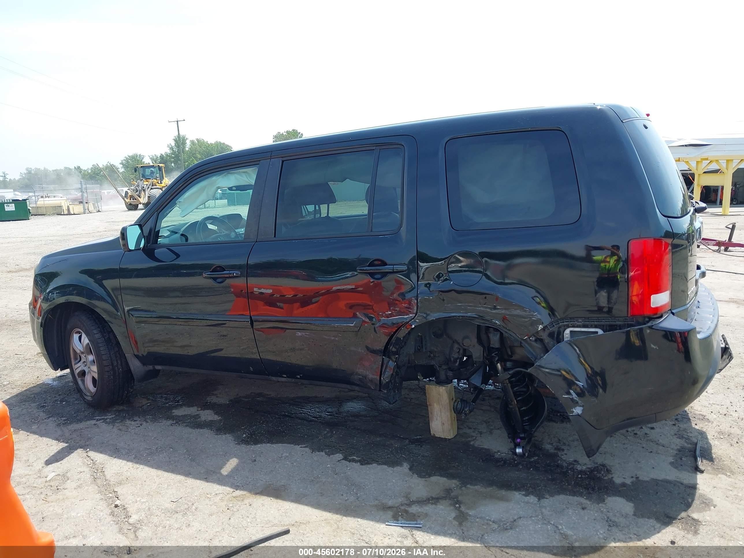 2015 Honda Pilot Ex-l Black vin: 5FNYF4H55FB073030