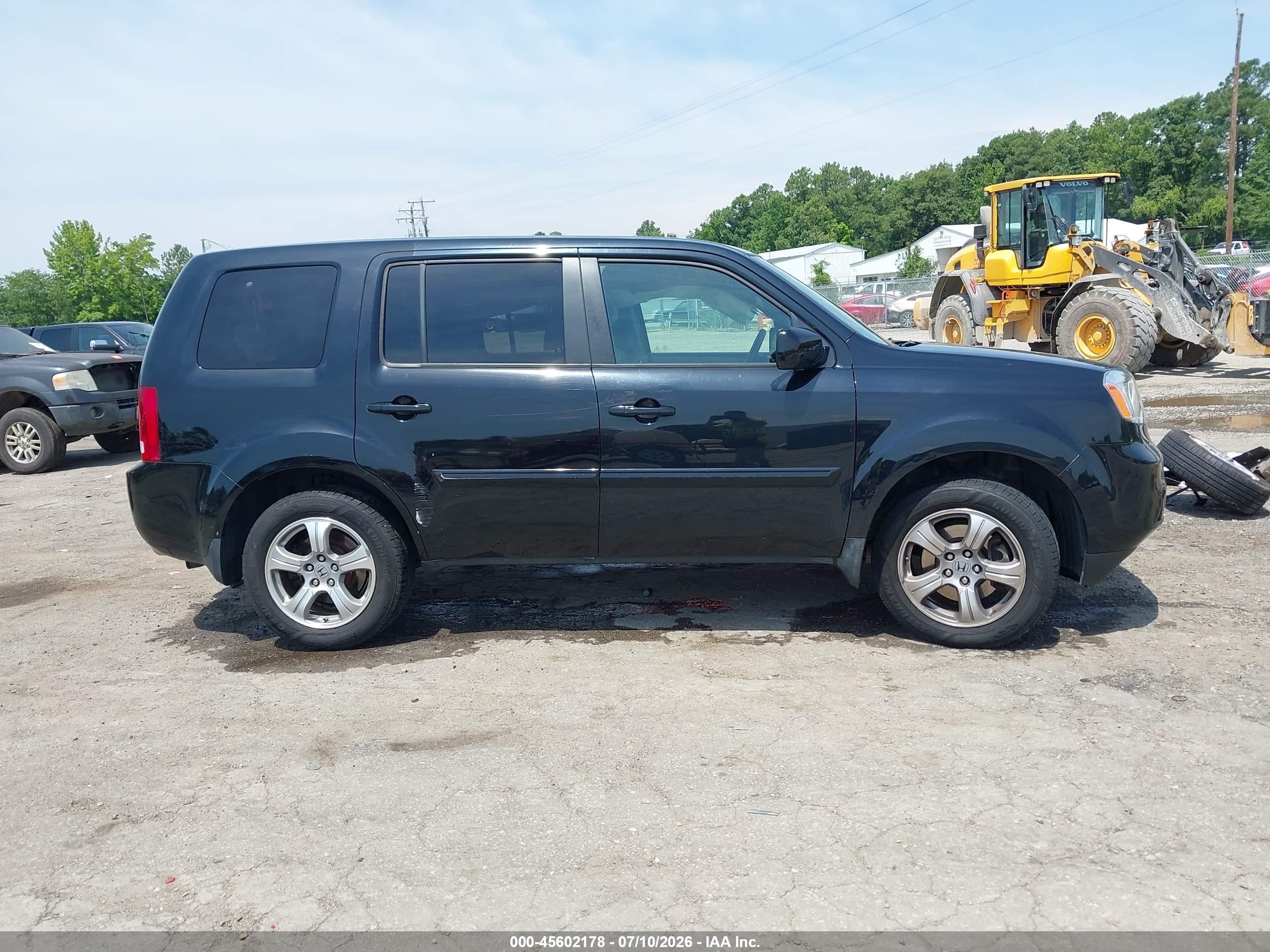 2015 Honda Pilot Ex-l Black vin: 5FNYF4H55FB073030