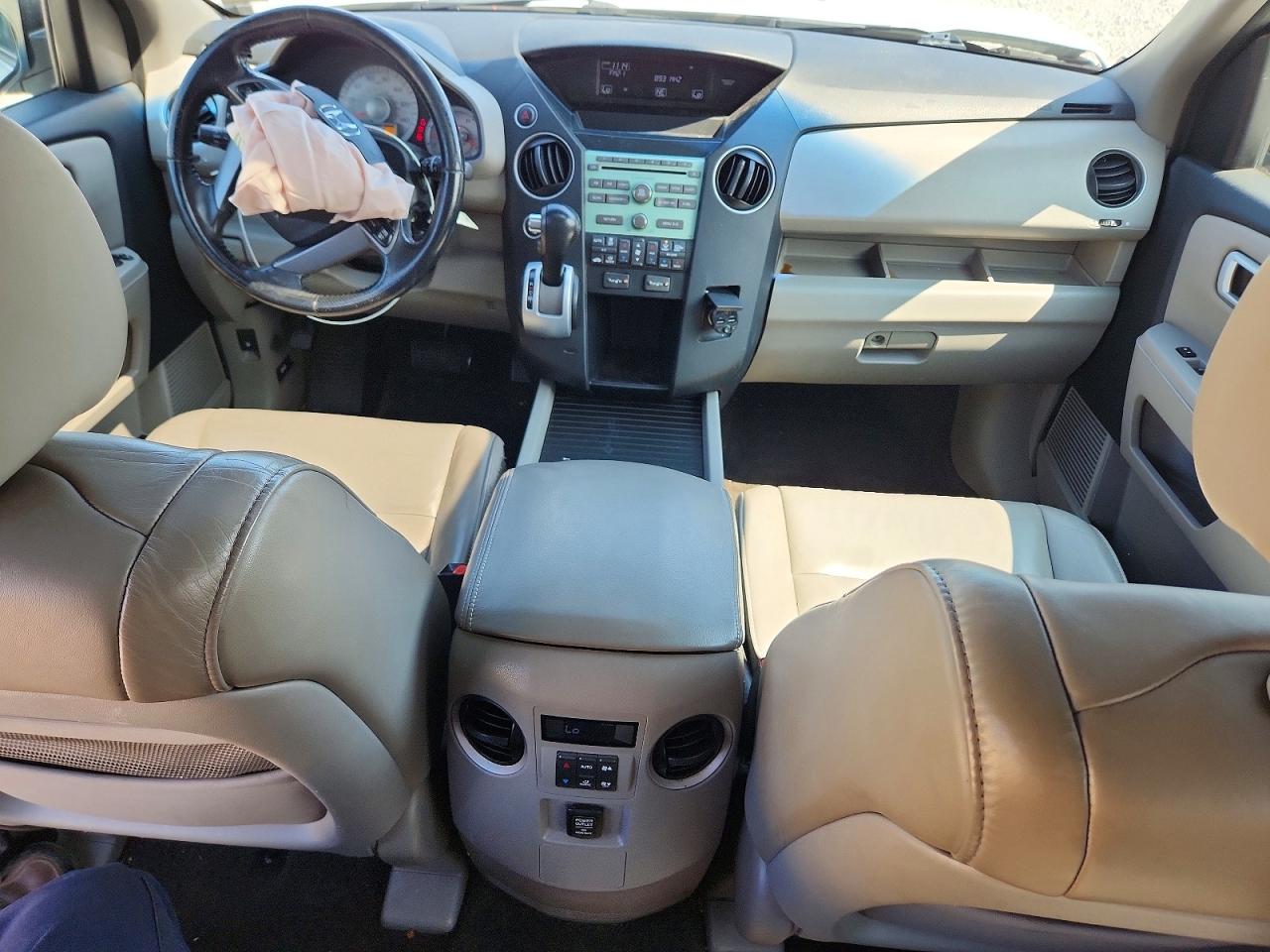2011 Honda Pilot Exl White vin: 5FNYF4H56BB049880