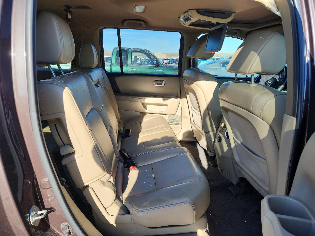 2012 Honda Pilot Exl Коричневый vin: 5FNYF4H56CB017075