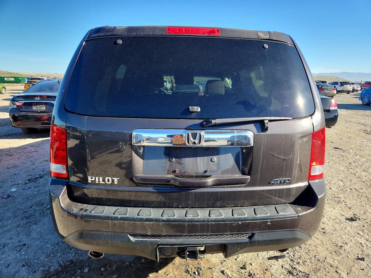 2012 Honda Pilot Exl Коричневый vin: 5FNYF4H56CB017075